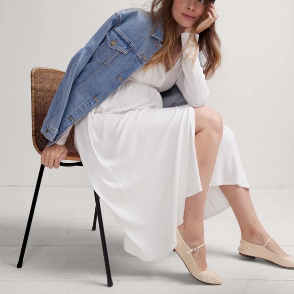 HATCH The Softest Rib Nursing Dress 0 - Picture 5 of 7